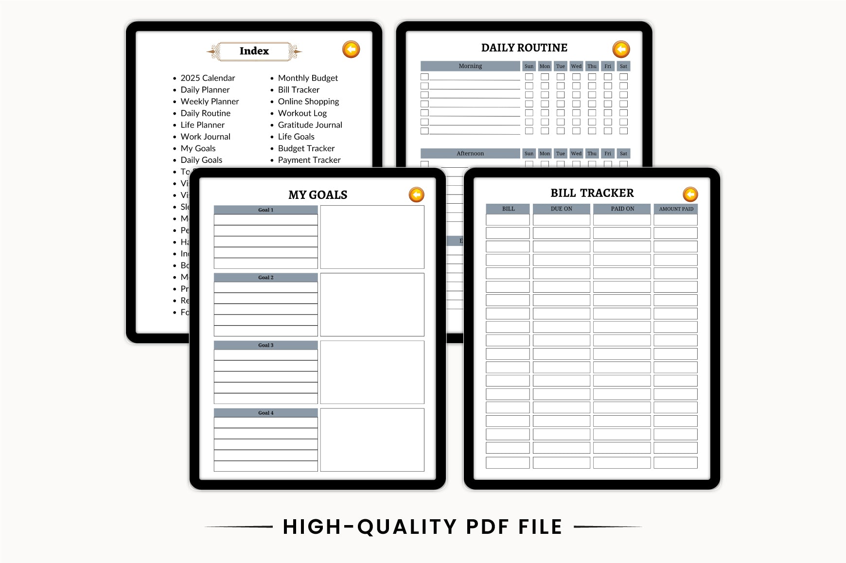 Life Management Planner
