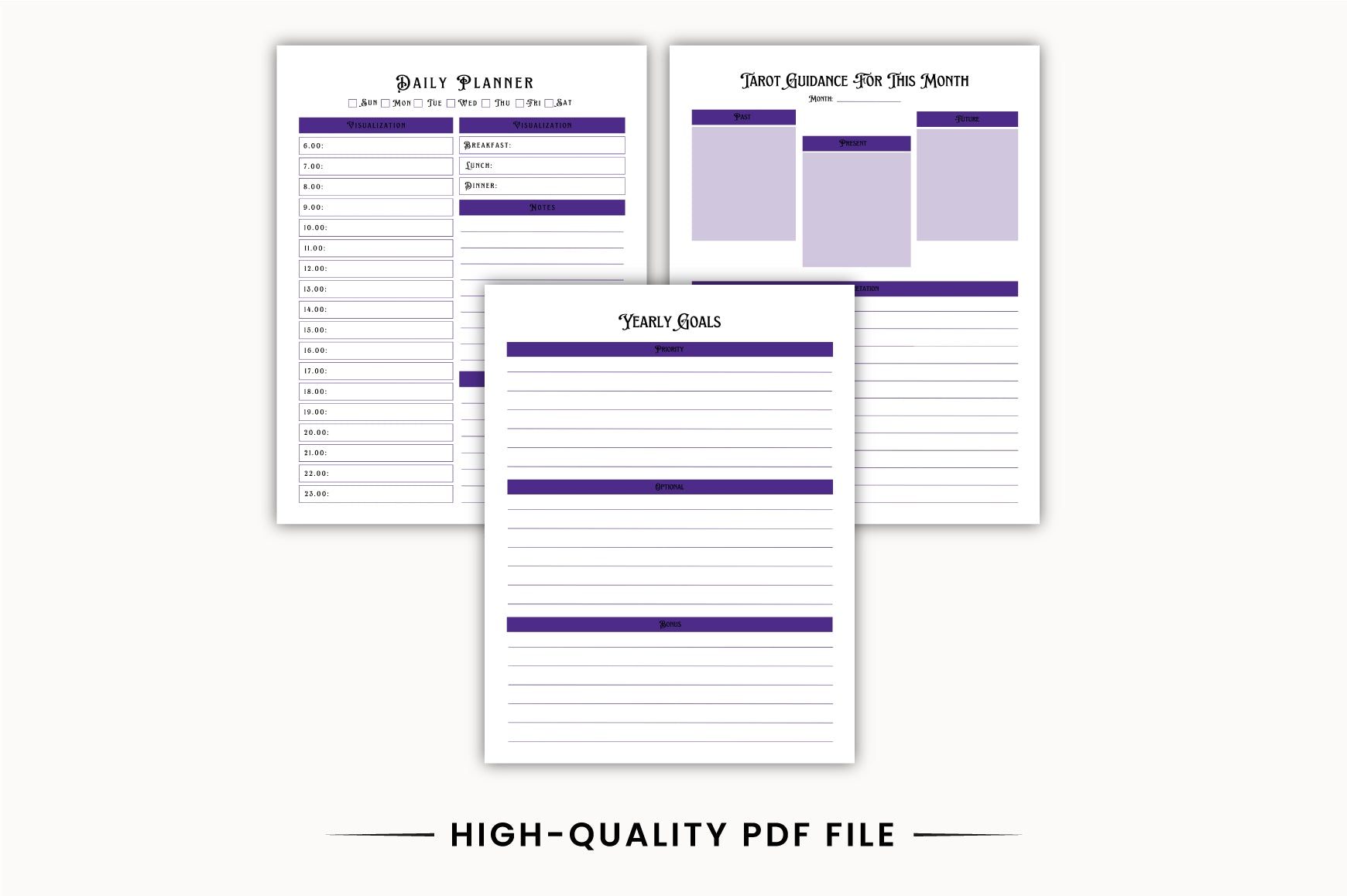 Magical Witch Planner