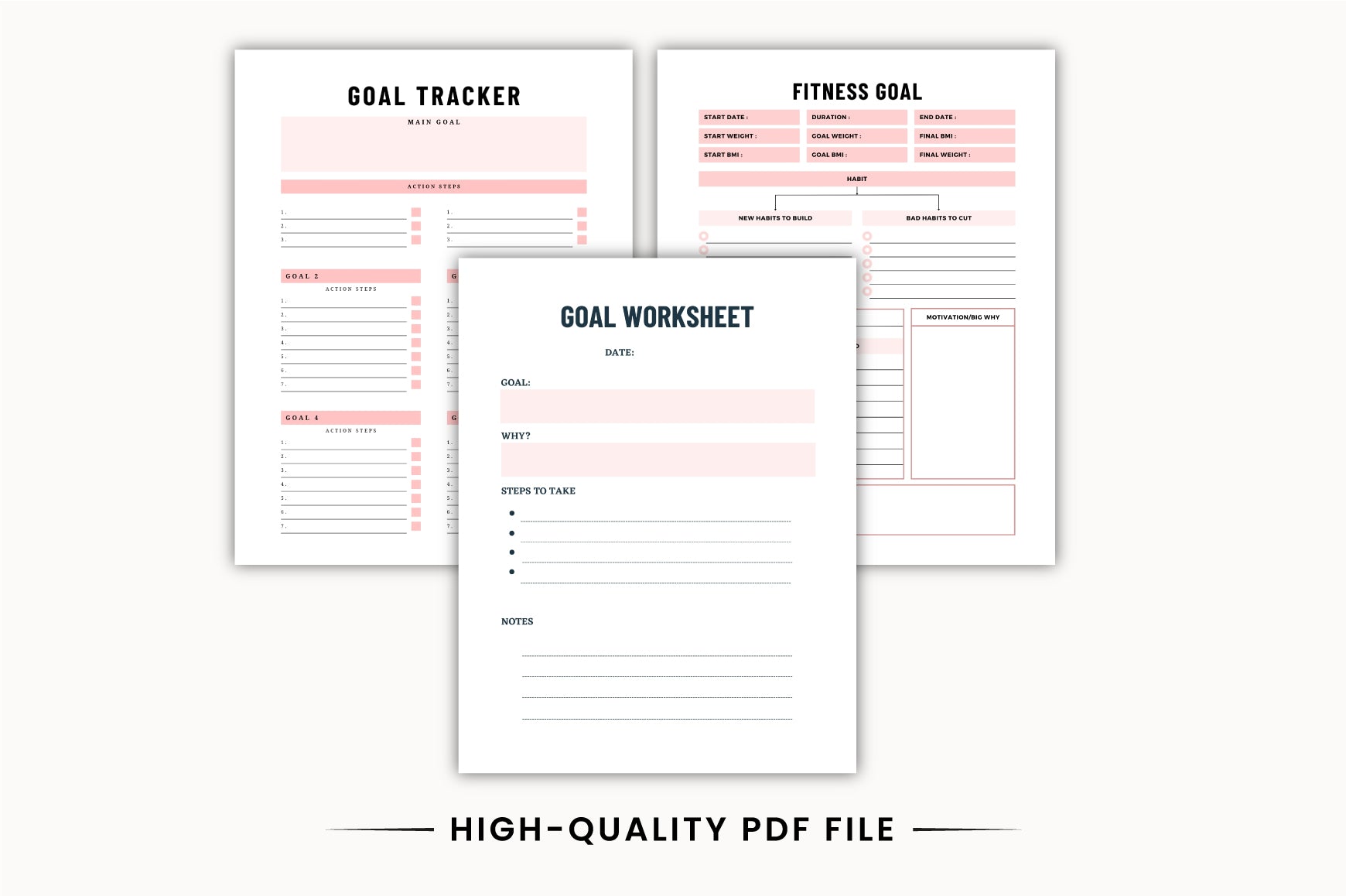 Goal Setting Workbook for Success