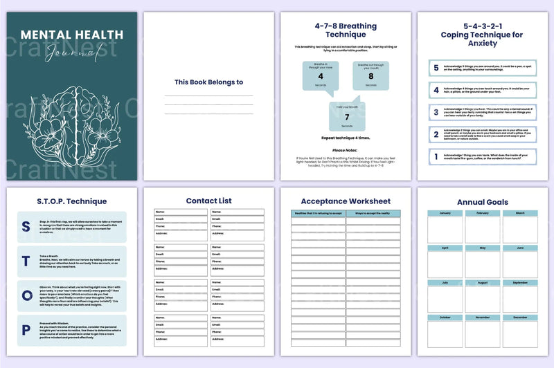 Top 10 Mental Health Tips - CraftNest - Digital Crafting and Art