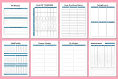 Anxiety Reset Workbook: Transform Your Mindset - CraftNest - Digital Crafting and Art
