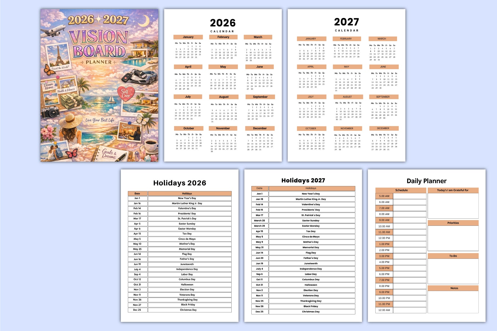 Vision Board Planner