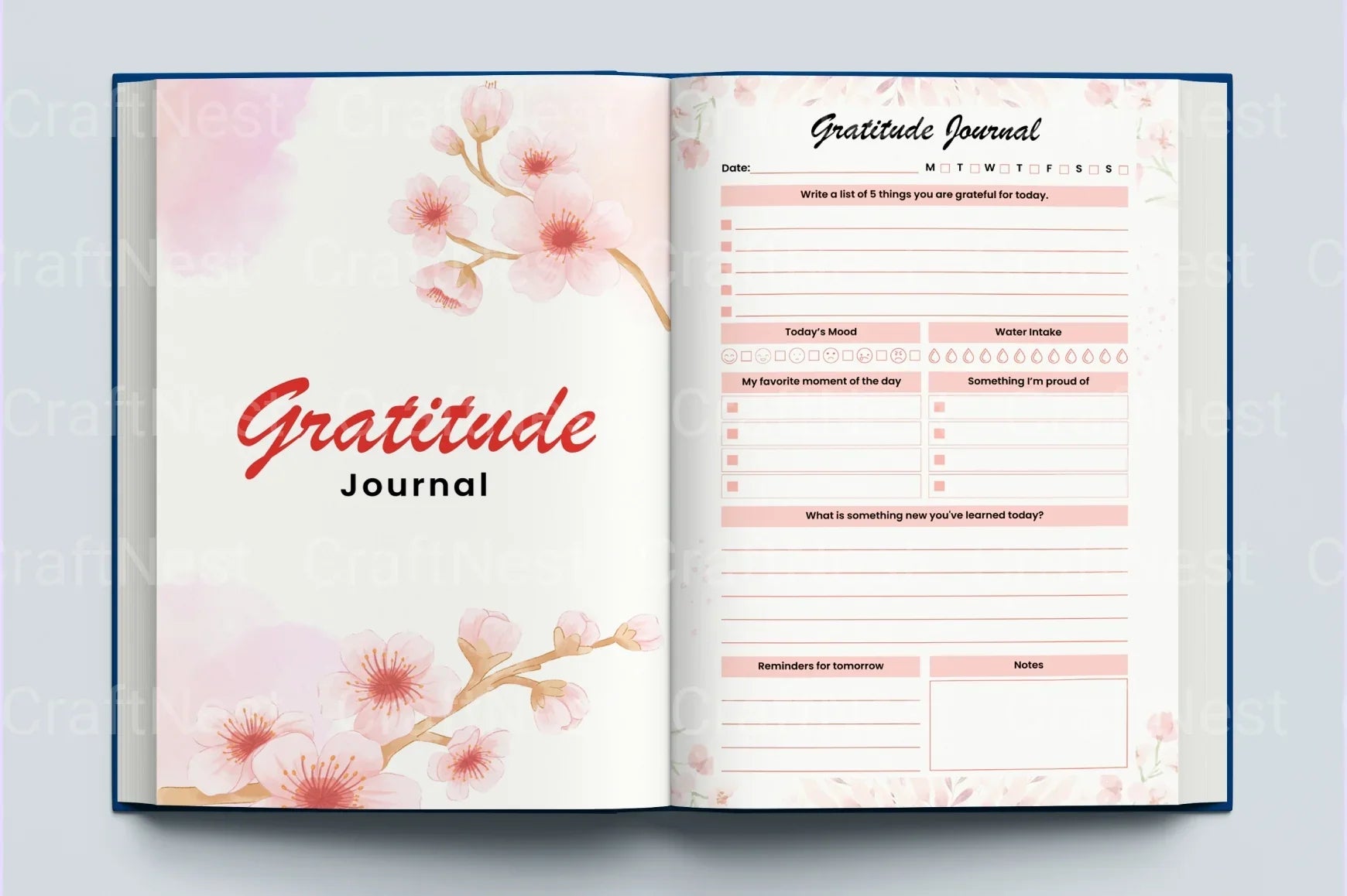 Daily Gratitude Journal - CraftNest - Digital Crafting and Art
