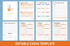 School Planner for Kids - CraftNest - Digital Crafting and Art