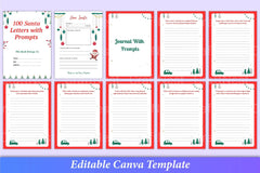 Letters to Santa with Writing Prompts - CraftNest - Digital Crafting and Art