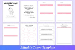 Ultimate ADHD Self-Care Planner - CraftNest - Digital Crafting and Art