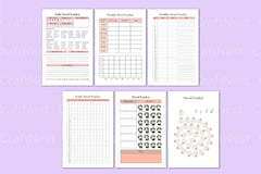Daily Mood Tracker Template - CraftNest - Digital Crafting and Art