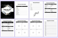 End of Life Planner Guide - CraftNest - Digital Crafting and Art