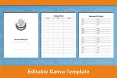 Witchy Planner Canva Template - CraftNest - Digital Crafting and Art