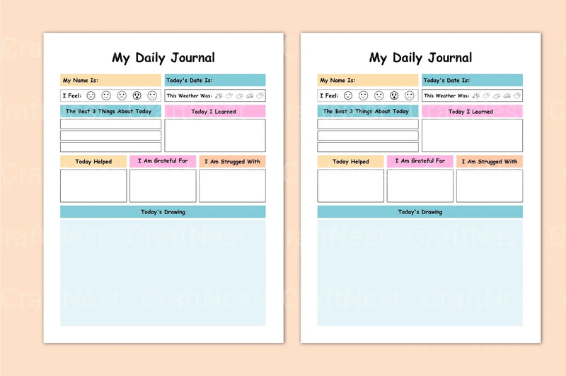 Daily Activities for Kids - CraftNest - Digital Crafting and Art