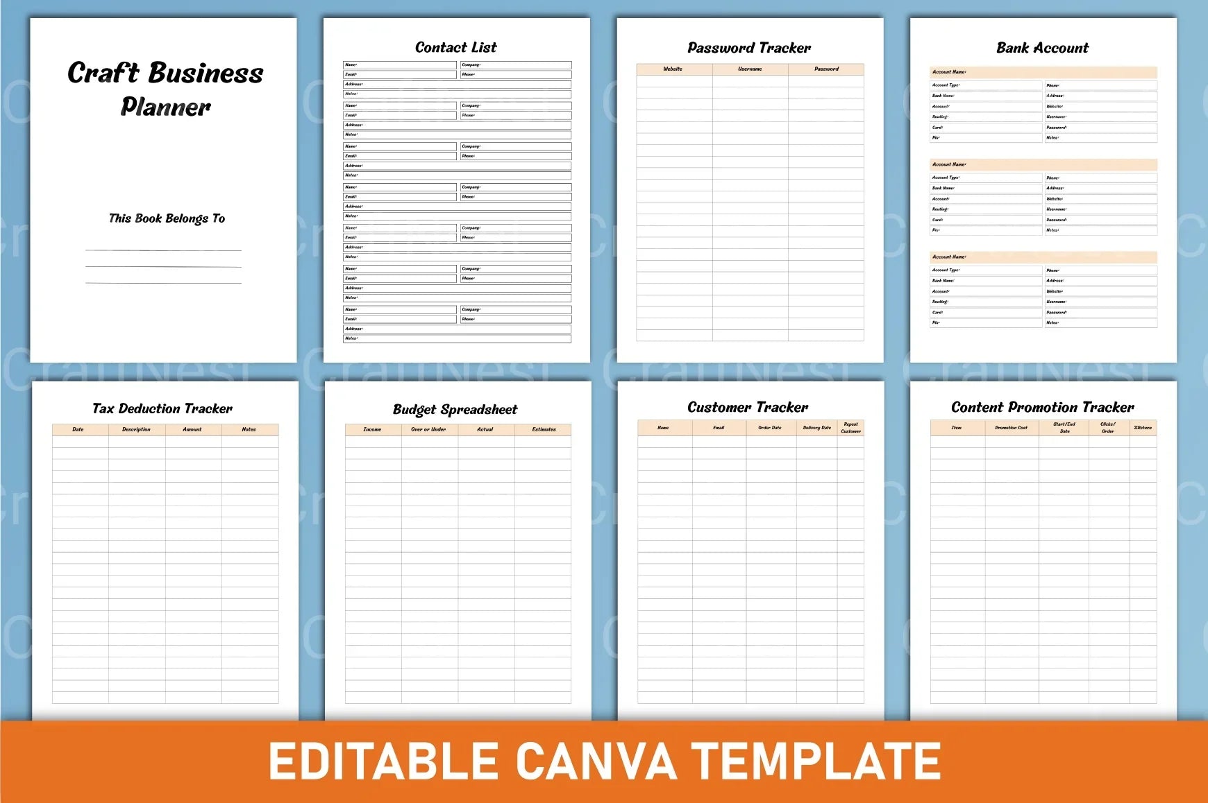 Craft Business Planner: Start Your Business Plan Today - CraftNest - Digital Crafting and Art