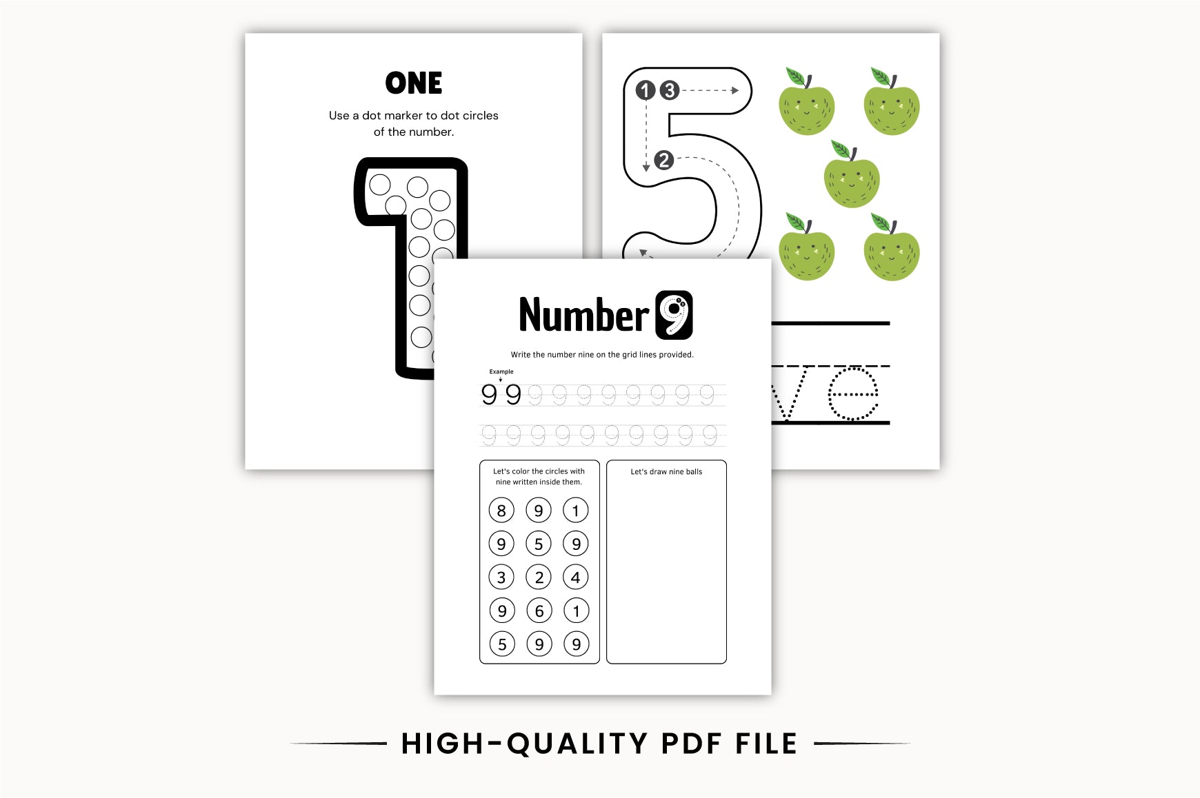 Math Practice Activity Planner for Kids