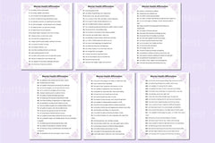 Mental Health Affirmation for Wellbeing - CraftNest - Digital Crafting and Art