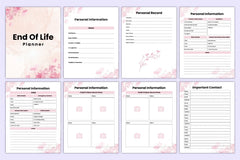 End of Life Planner Guide - CraftNest - Digital Crafting and Art