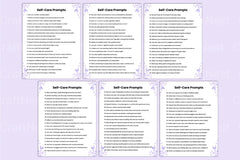Self Care Prompts for Mindful Living - CraftNest - Digital Crafting and Art