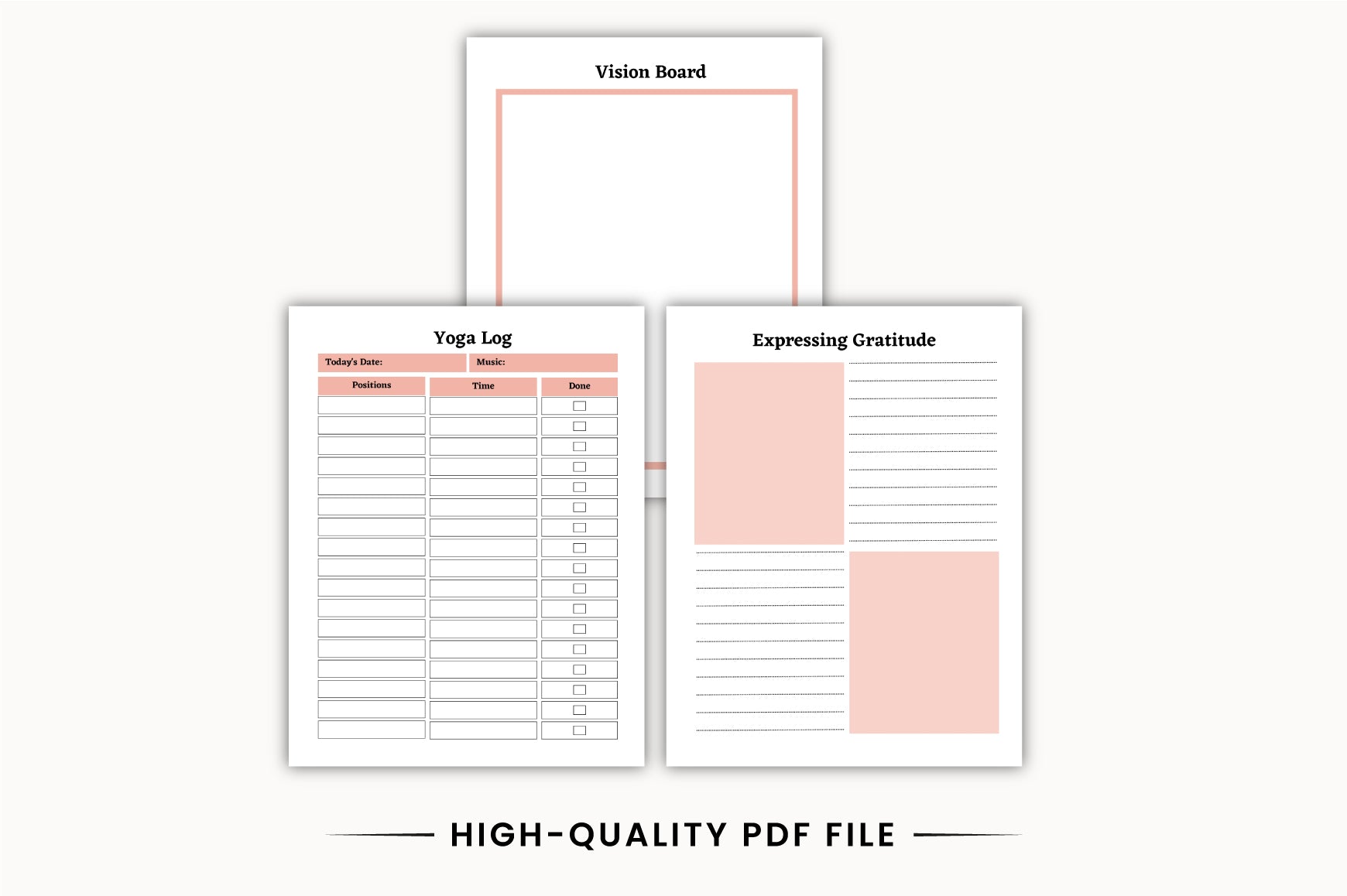 Goal Vision Board Planner