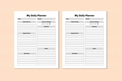 ADHD Productivity Planner - CraftNest - Digital Crafting and Art