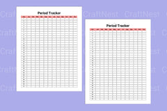 Days Period Tracker App - CraftNest - Digital Crafting and Art