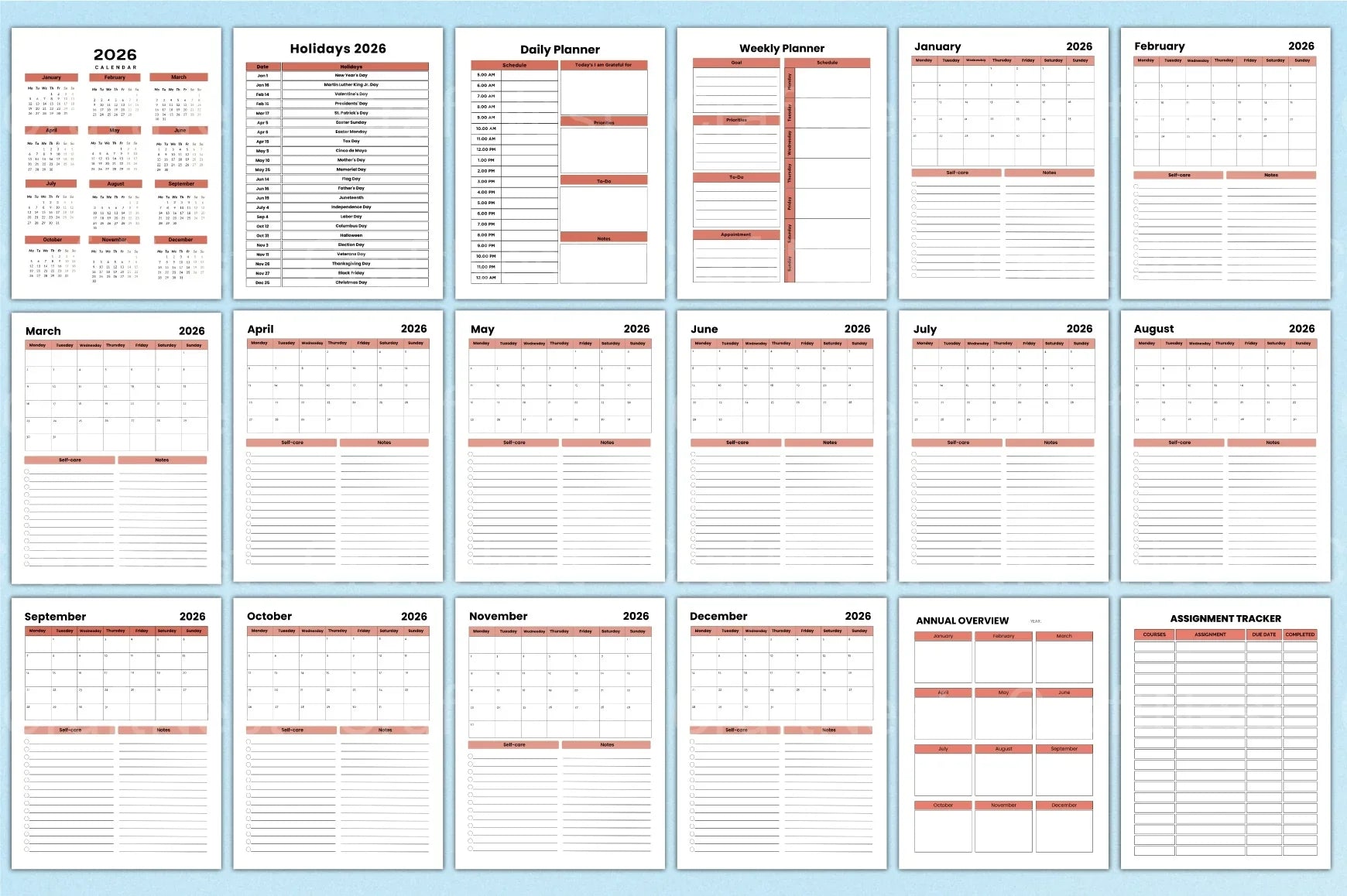 ADHD Planner for Effective Organization - CraftNest - Digital Crafting and Art