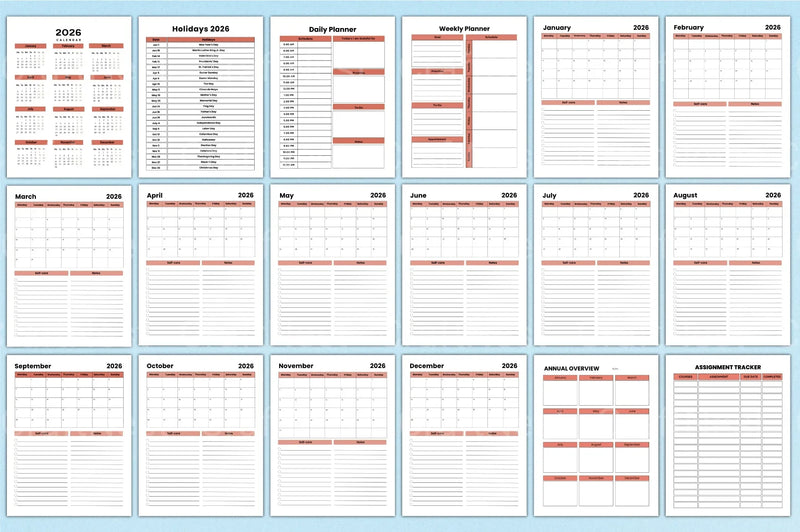 ADHD Planner for Effective Organization - CraftNest - Digital Crafting and Art