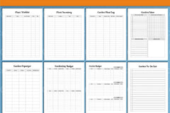Garden Planner Canva Template - CraftNest - Digital Crafting and Art