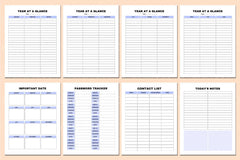 Work From Home Planner - CraftNest - Digital Crafting and Art