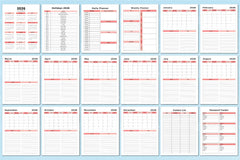 Student Planner Template on Canva - CraftNest - Digital Crafting and Art