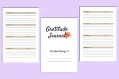 Gratitude Journal: 52-Week Guide - CraftNest - Digital Crafting and Art