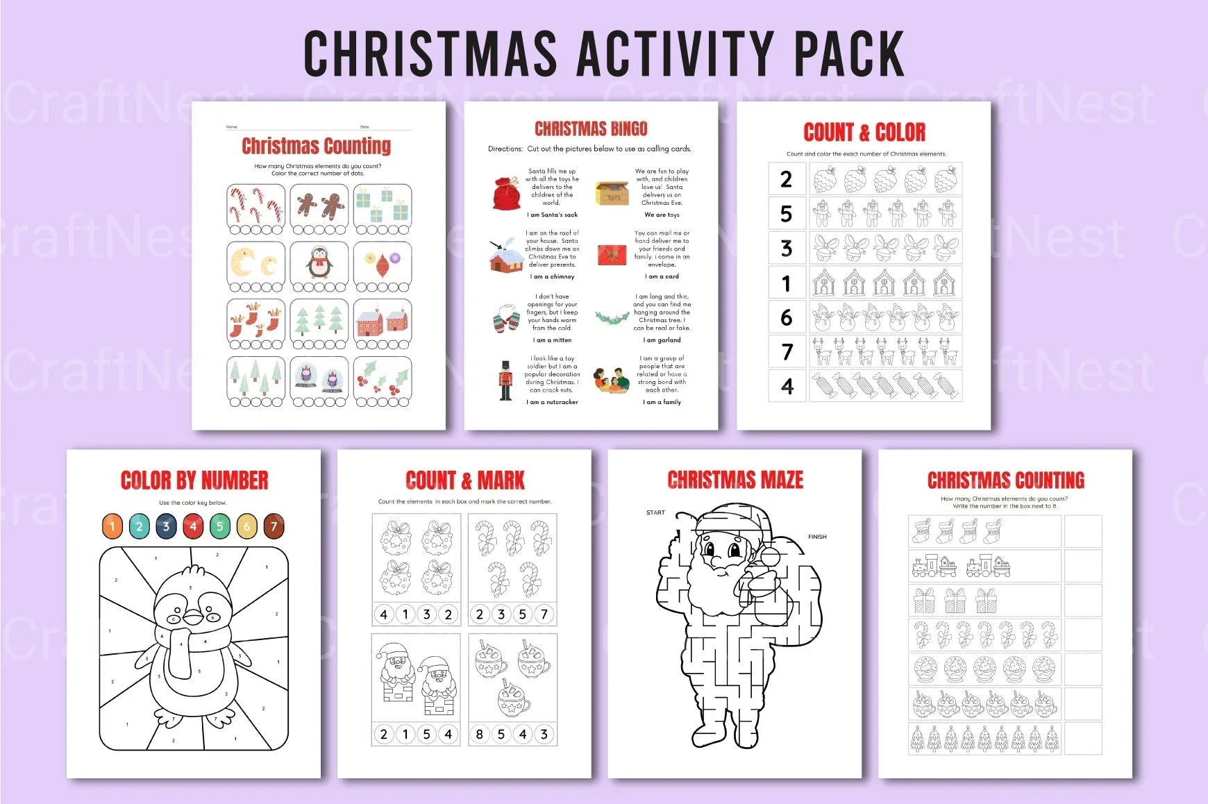 Ultimate Christmas Collection - CraftNest - Digital Crafting and Art
