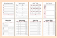 Household Planner for Efficient Home Management - CraftNest - Digital Crafting and Art