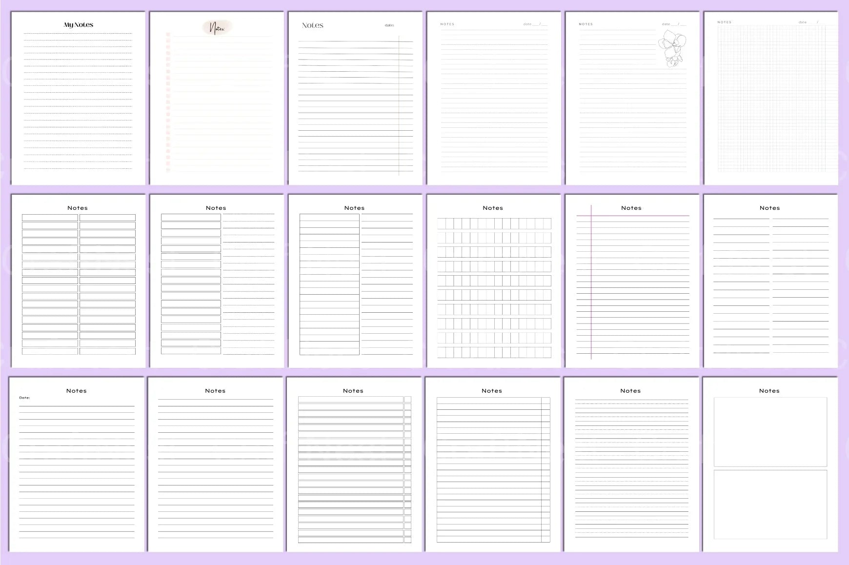 Stylish Notebook for Creative Ideas - CraftNest - Digital Crafting and Art