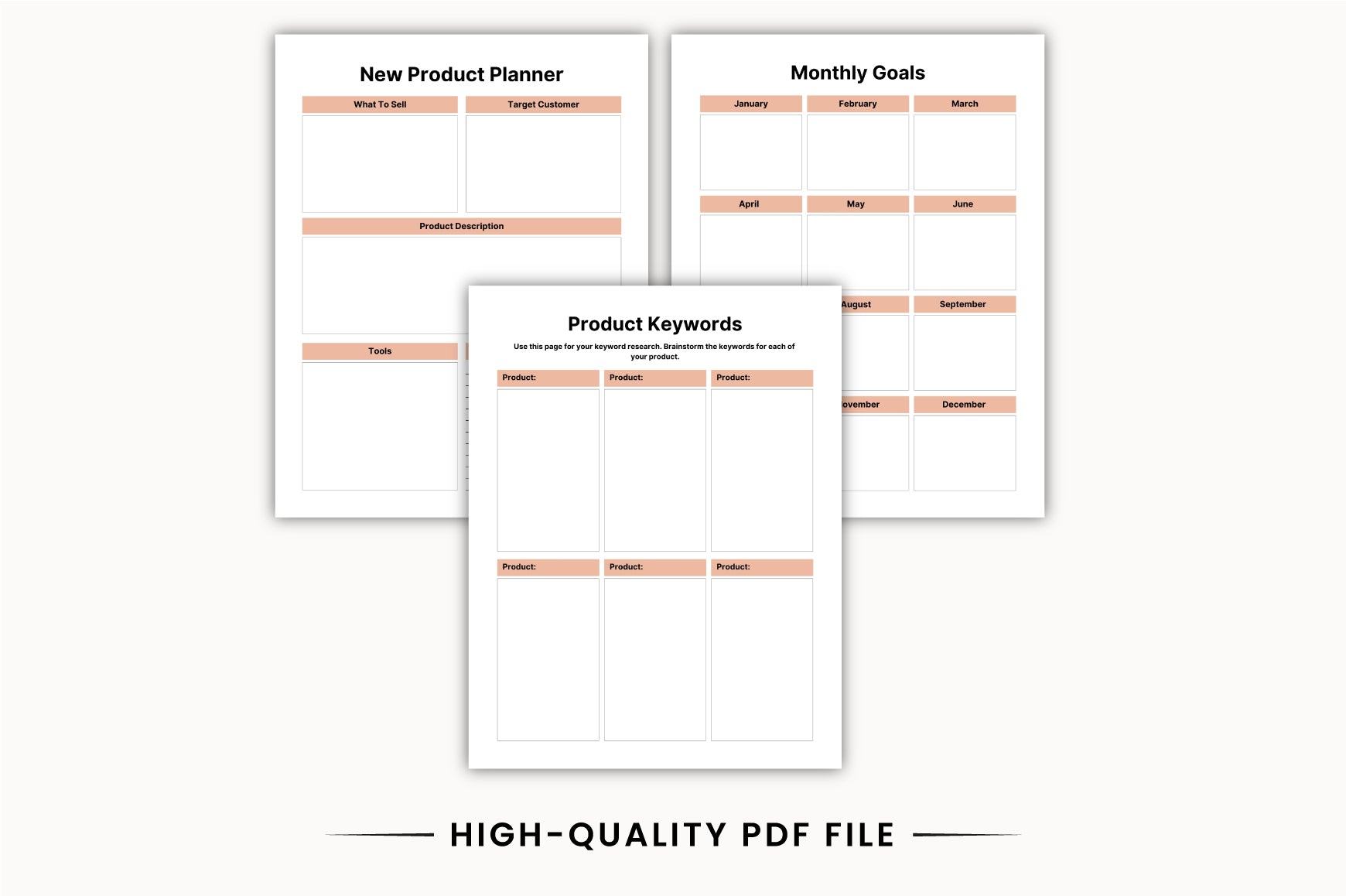 Commerce Shop Planner