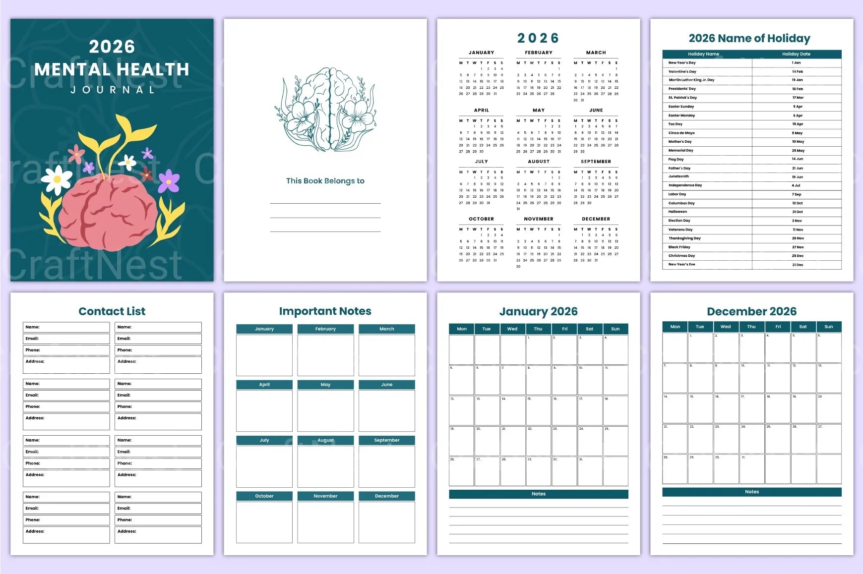 Mental Health: Understanding and Improving Well-being - CraftNest - Digital Crafting and Art