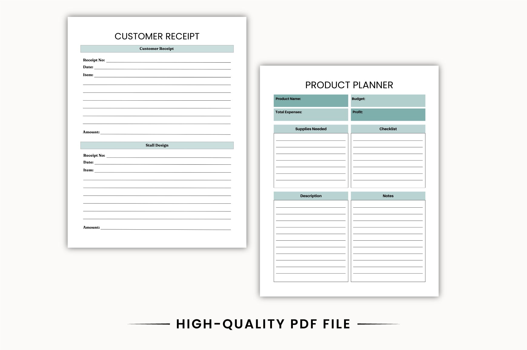 Handmade Creative Business Planner