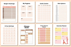 Weight Loss Planner - CraftNest - Digital Crafting and Art