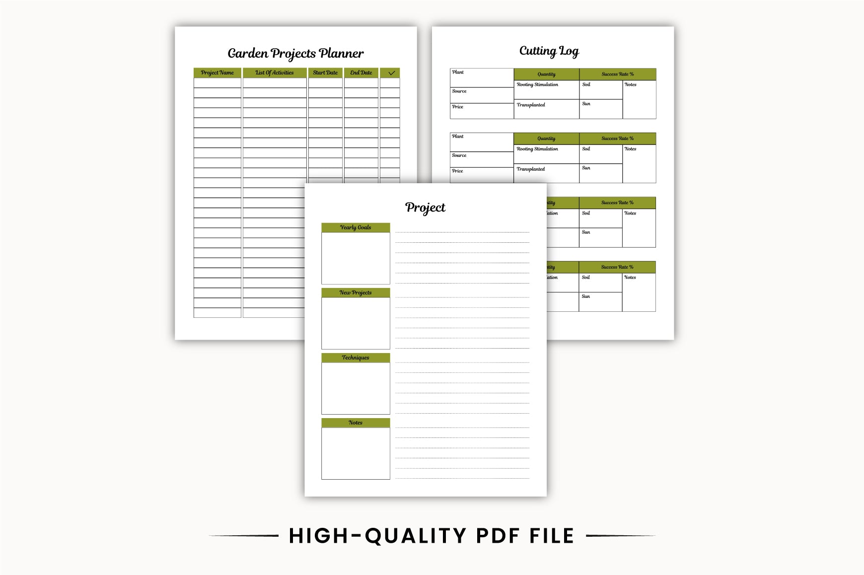 Garden Planting Planner