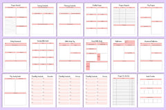 Prayer Devotional Planner for Spiritual Growth - CraftNest - Digital Crafting and Art