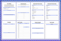 Craft Handmade Business Planner - CraftNest - Digital Crafting and Art