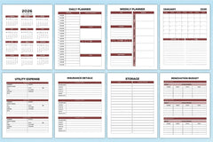 Home Maintenance Planner Guide - CraftNest - Digital Crafting and Art