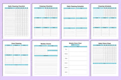 ADHD Cleaning Planner for Effective Organization - CraftNest - Digital Crafting and Art