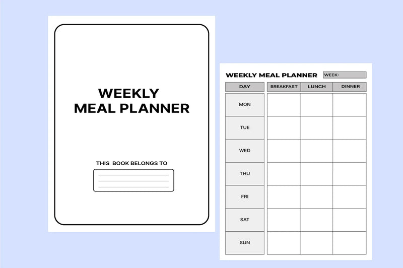Weekly Meal Planner  Bundle - CraftNest - Digital Crafting and Art