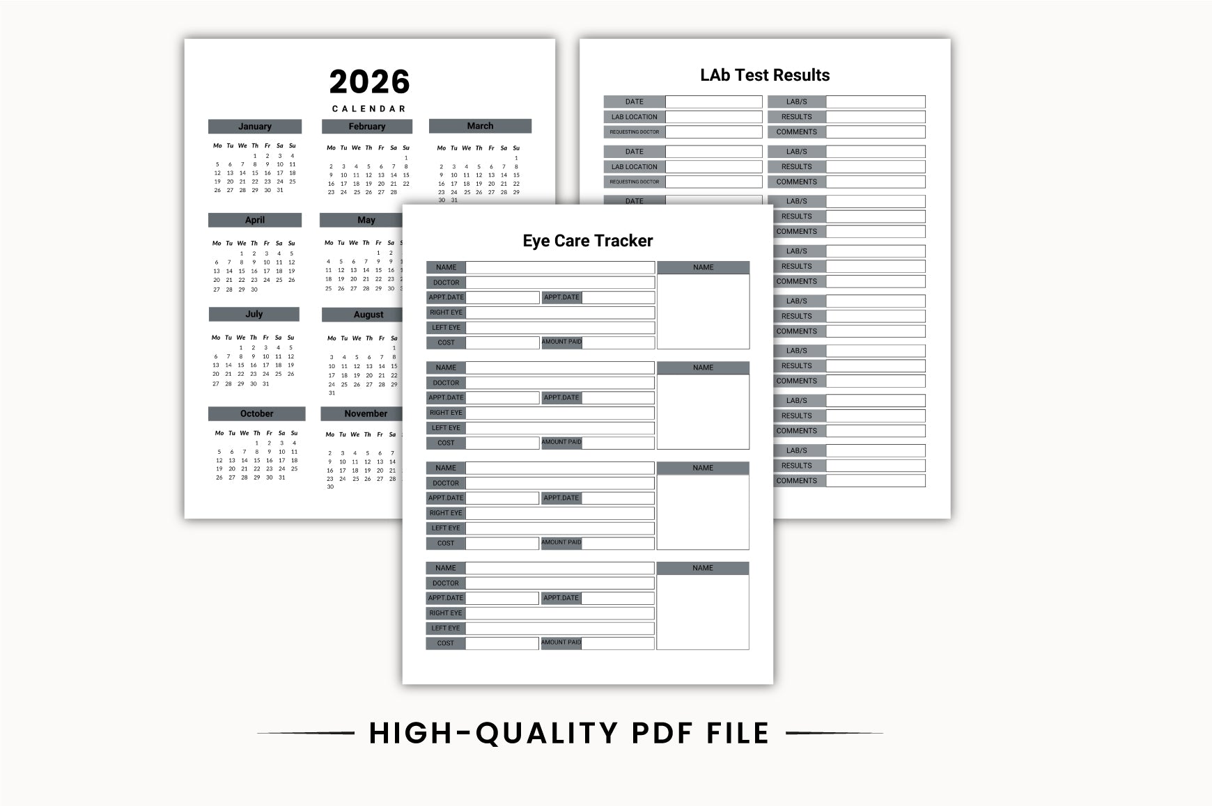 Health & Medical Planner