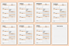 Day Food Diary: Track Your Meals and Nutrition - CraftNest - Digital Crafting and Art