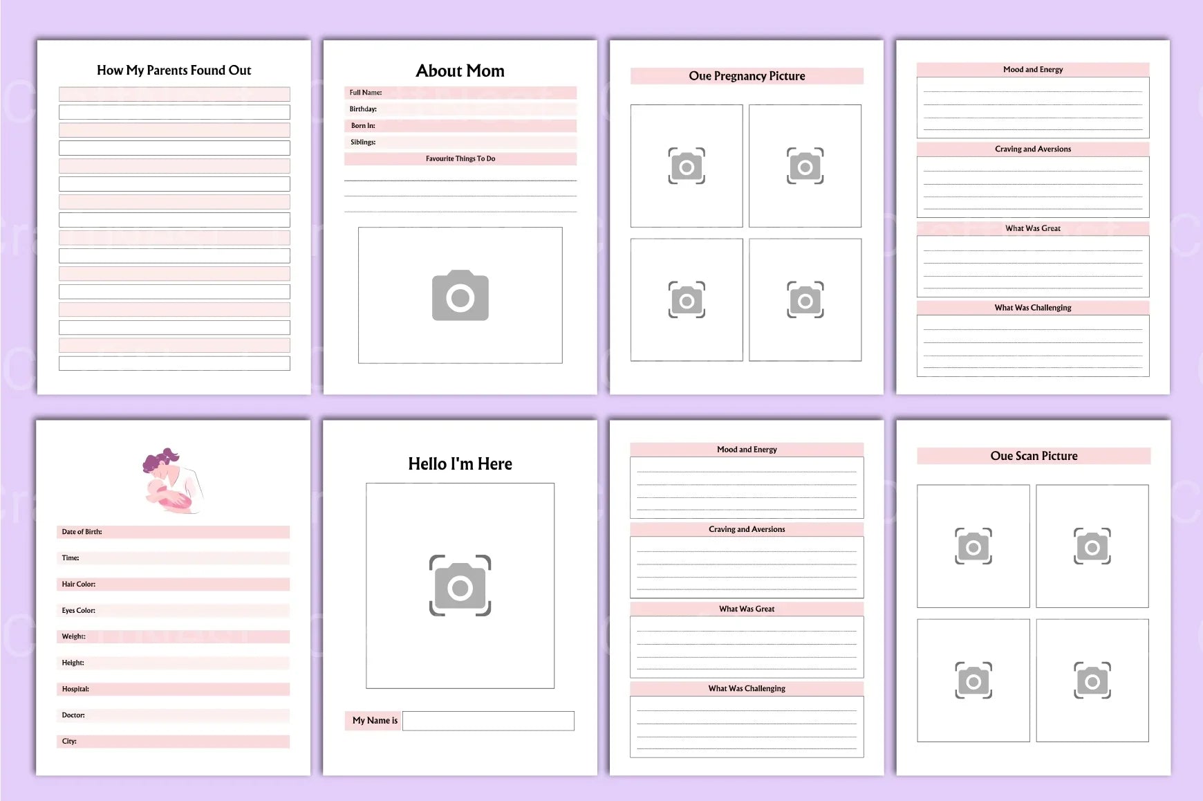 Baby Memory Shower Ideas - CraftNest - Digital Crafting and Art