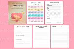 Day Self Care Challenge: Boost Your Wellbeing - CraftNest - Digital Crafting and Art