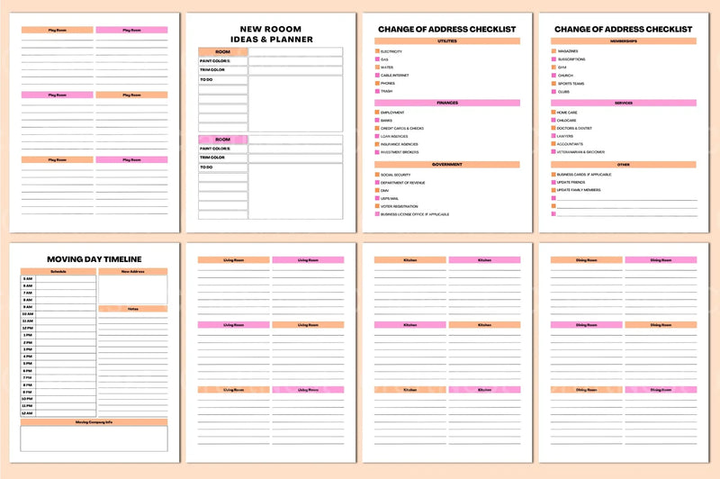 Moving Planner Guide - CraftNest - Digital Crafting and Art