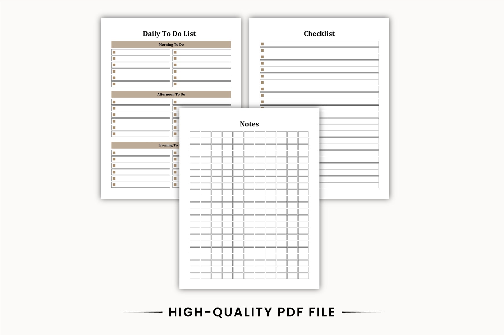 Daily To-Do List Planner