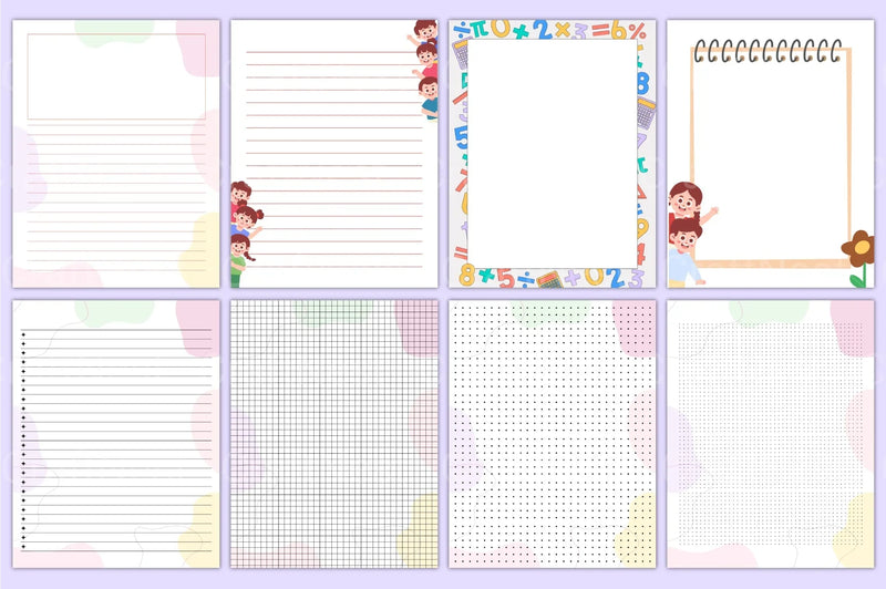 Mega Kids Writing Notebook - CraftNest - Digital Crafting and Art