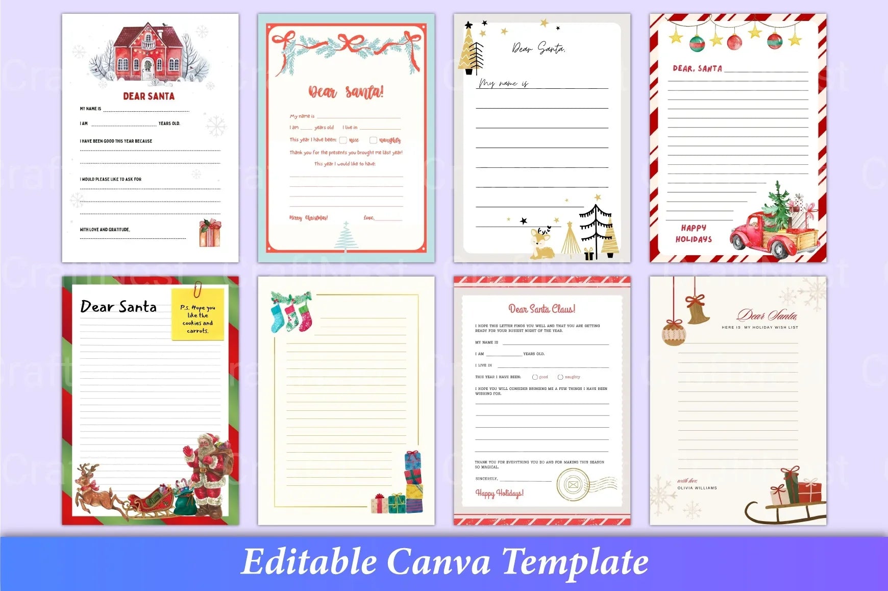 Personalized Santa Letter for Kids - CraftNest - Digital Crafting and Art
