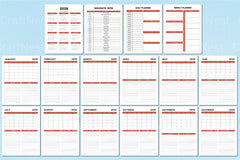 Adult ADHD Planner for Effective Organization - CraftNest - Digital Crafting and Art